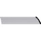 Ekena Millwork 5 3/8"H x 4"P x 6 3/4"F x 94 1/2"L Blackthorn Crown Moulding MLD05X04X07BL - alternate 1